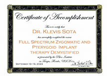 Full Spectrum Zygomatic and Pterygoid Implant Therapy, Tampa - Florida